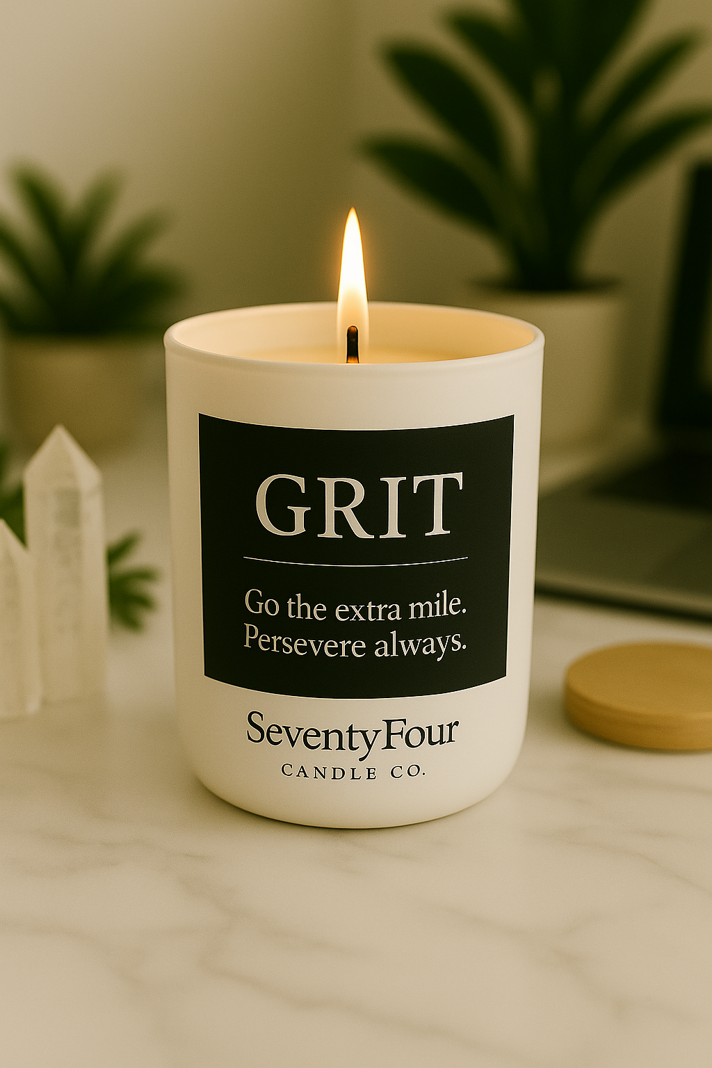 GRIT – Luxury Affirmation Candle | SeventyFour Candle Co.