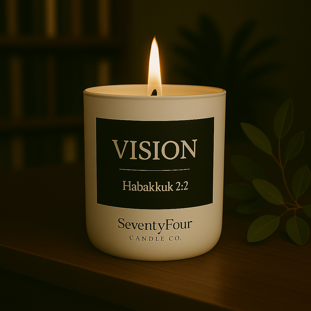 VISION – Luxury Affirmation Candle | SeventyFour Candle Co.