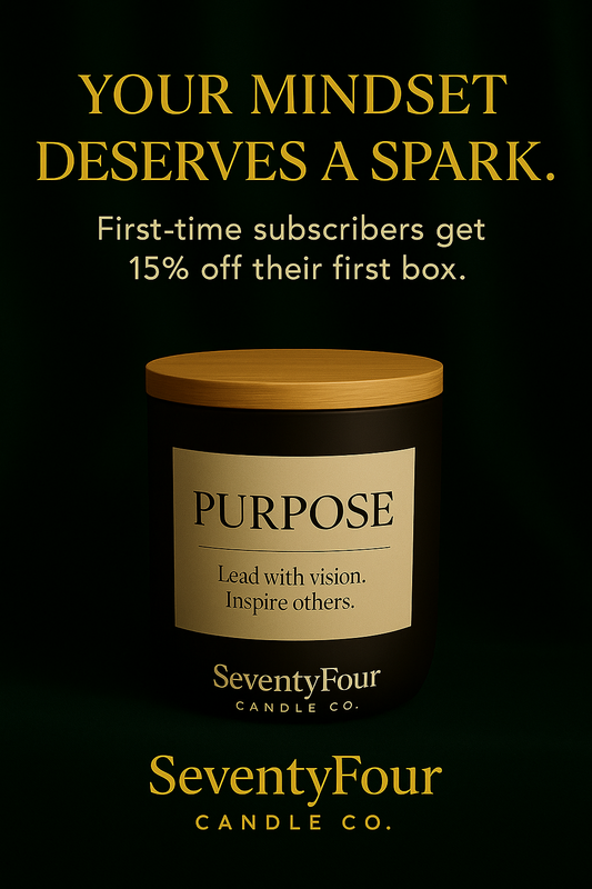Affirmation Candle Club – Over 250 Words That Inspire | The SeventyFour Candle Co. Subscription Box